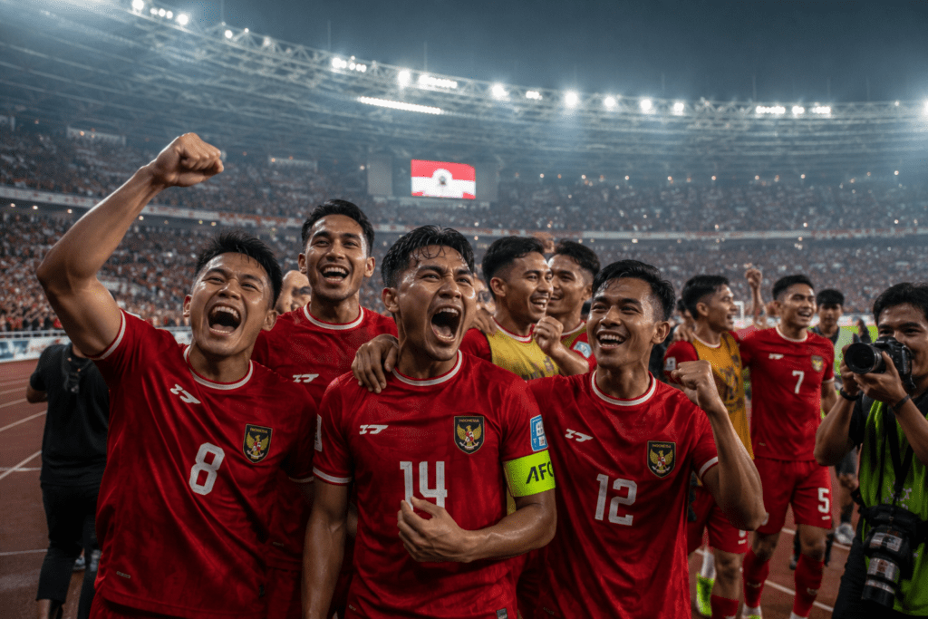Indonesia Bantai Oman 3-0, Emil Audero Man of The Match dan Marselino Comeback Gemilang