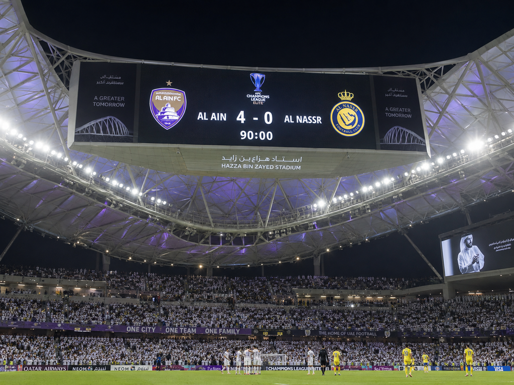 Kekalahan Terbesar Ronaldo Sejak 2022, Al Nassr Hancur 0-4 Lawan Al Ain
